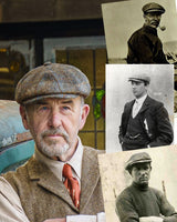 The Newsboy Cap - Ash Brown Check