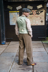 Revere Waistcoat - Brown Herringbone