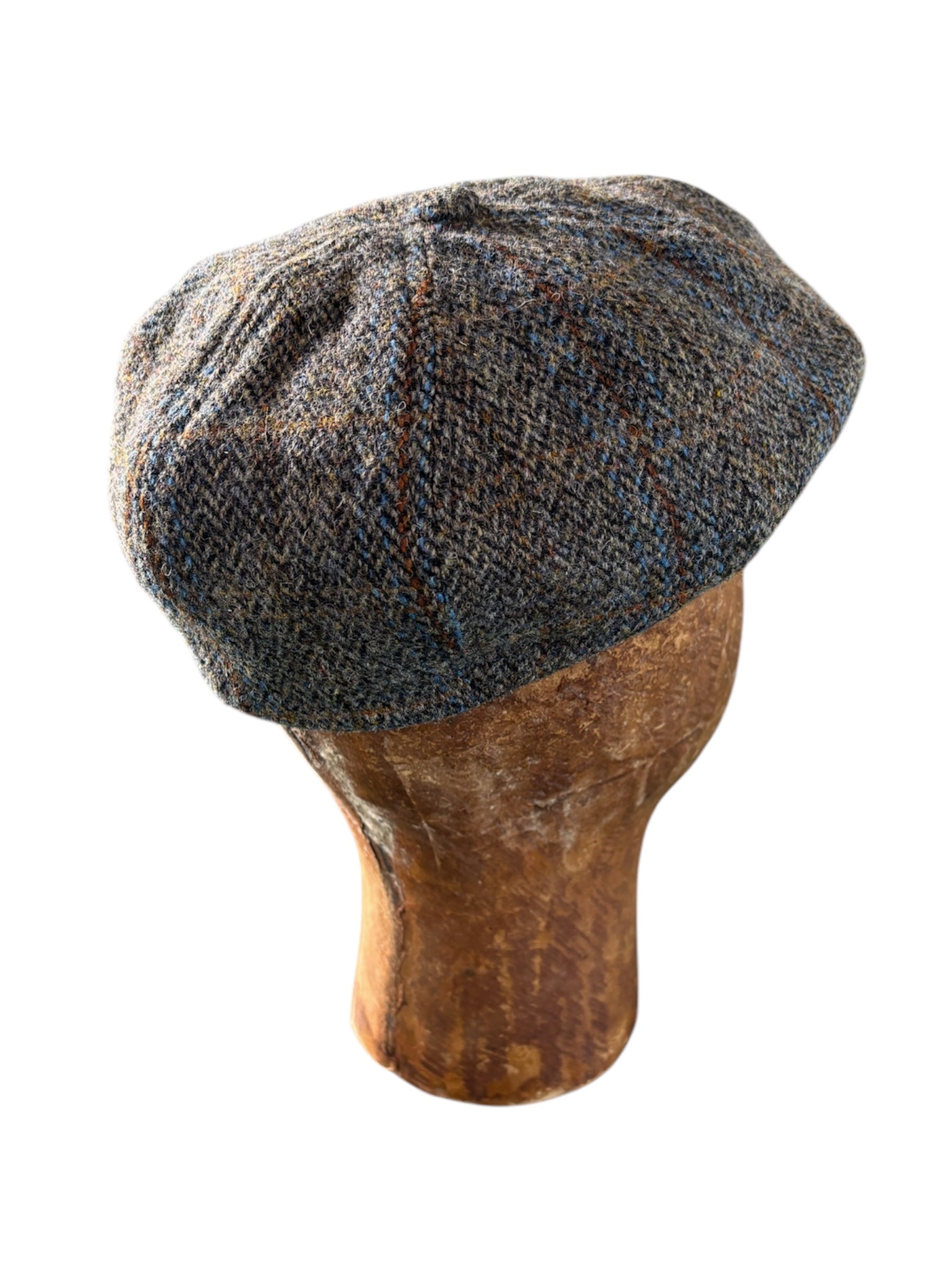 The Newsboy Cap - Ash Brown Check