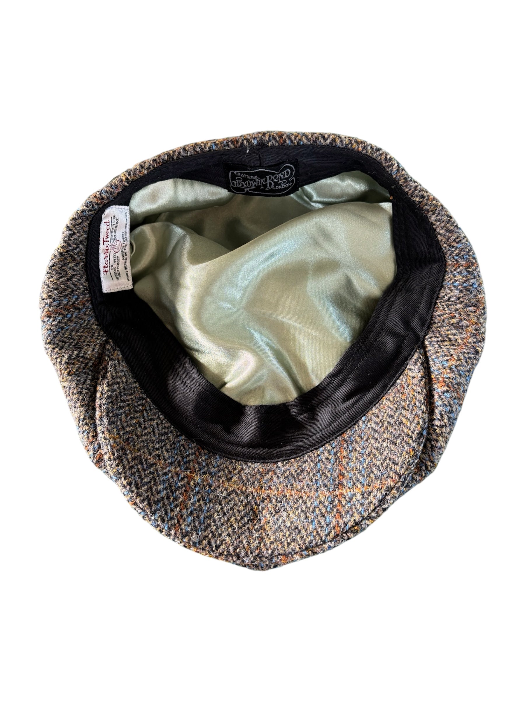The Newsboy Cap - Ash Brown Check