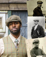 The Newsboy Cap - Moss Green Check