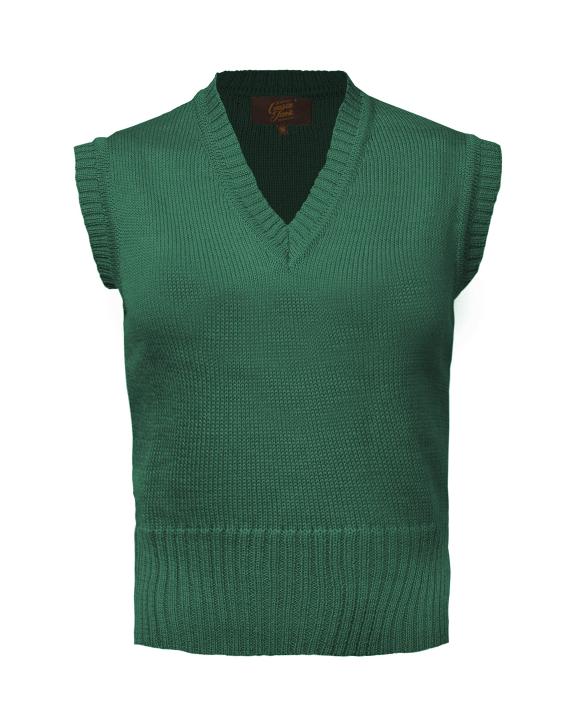 Knitted Slipover in Pine