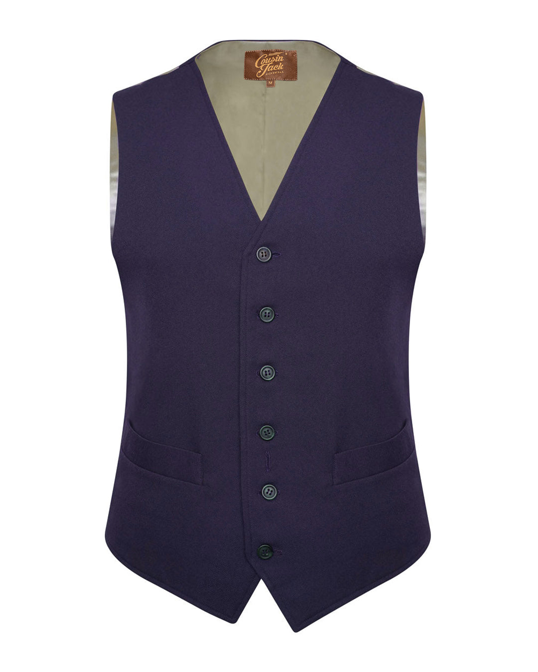 Classic Waistcoat - Navy Twill